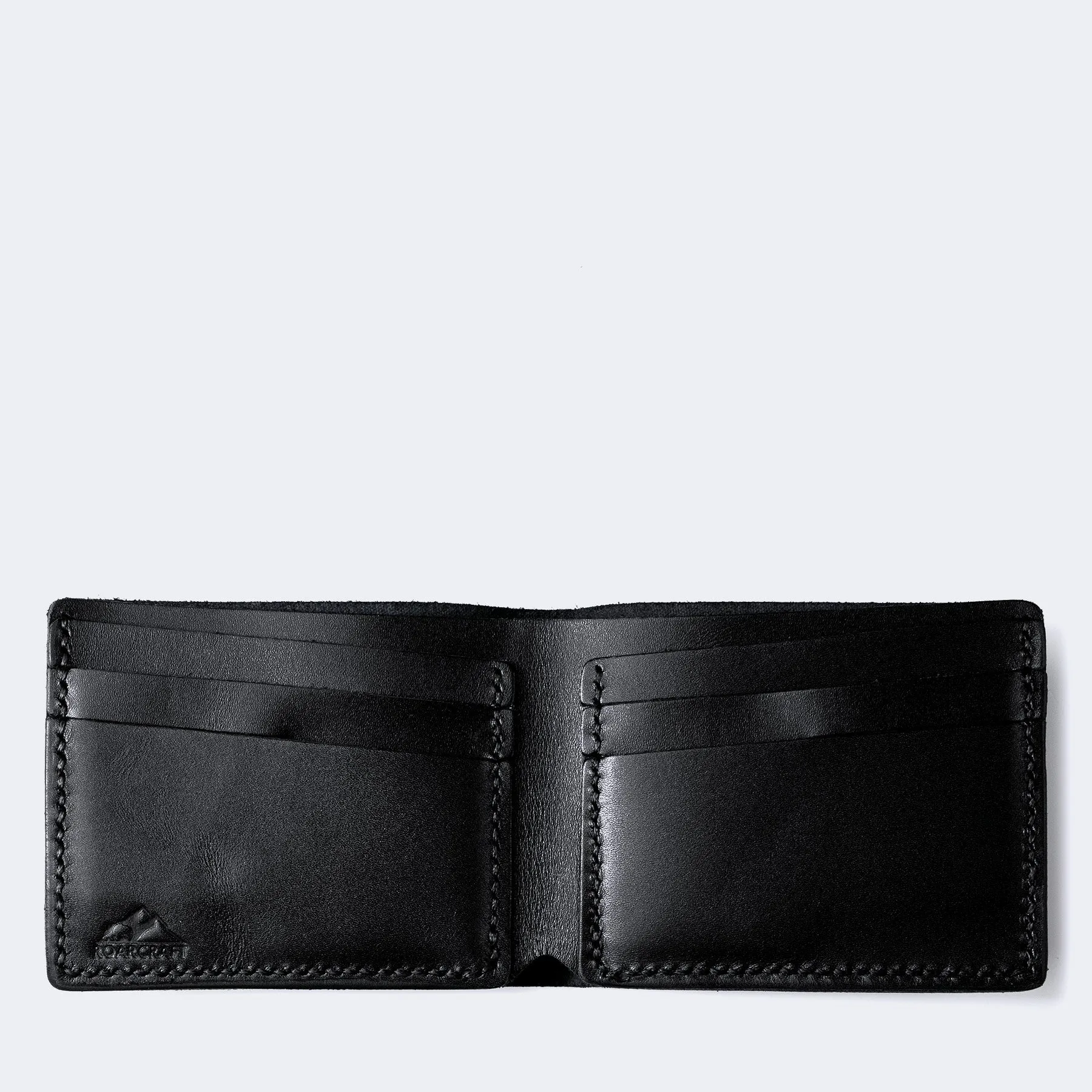 Classic Bifold Leather Wallet - Pergamon
