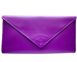 Leather Slimvelope Plum