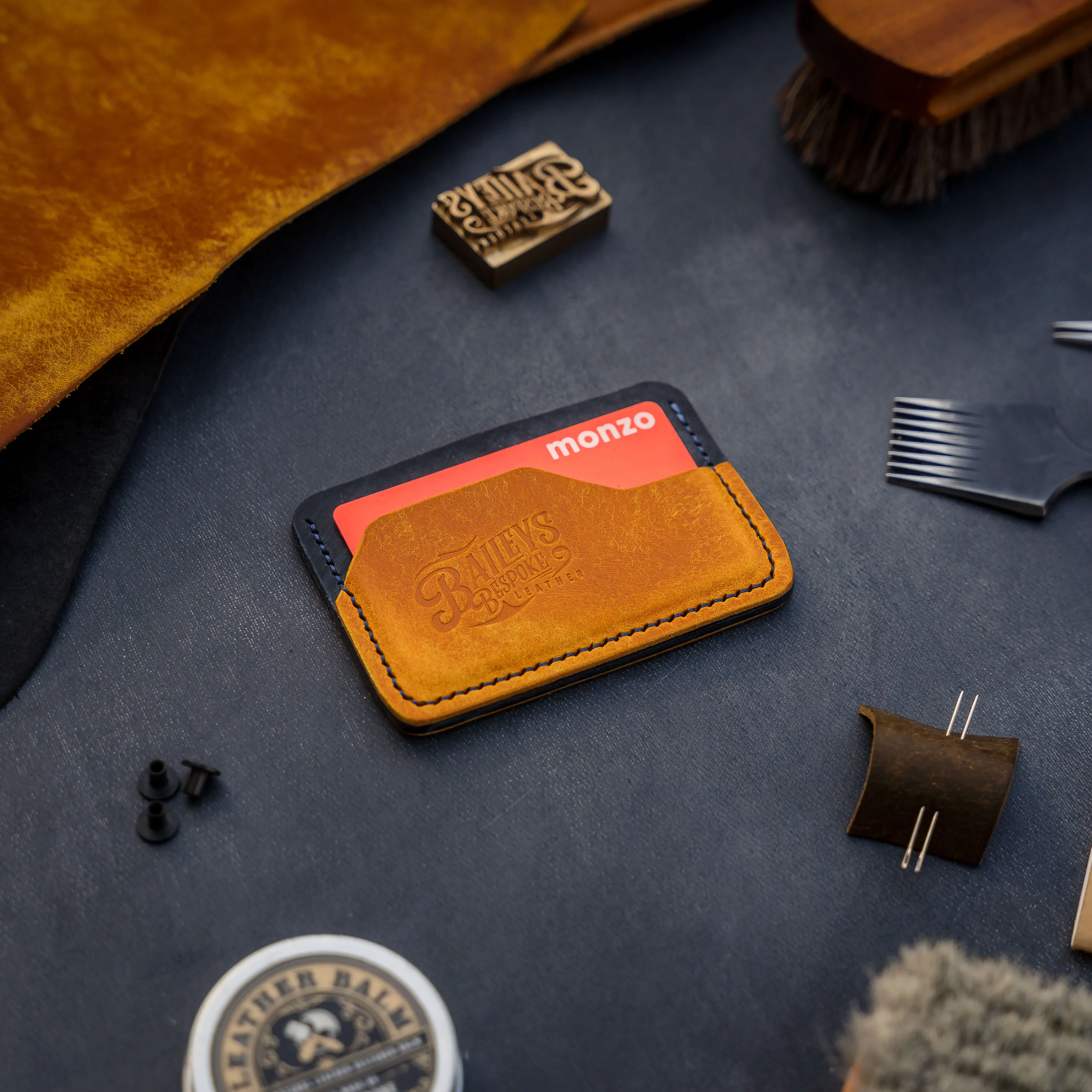 Limited Edition SlimJim - Leather Travel Card holder
