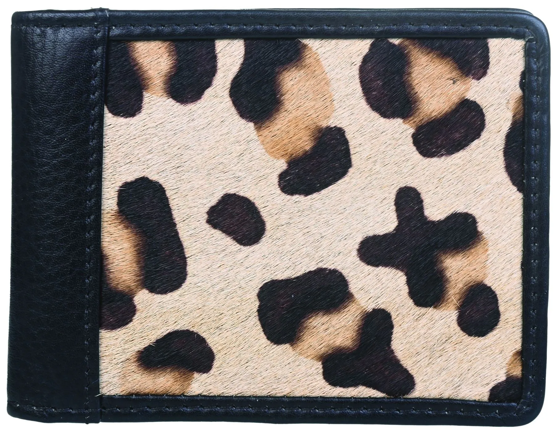 Mala Leather Matrah Collection Leather Animal Print ID/Card Holer 672_90