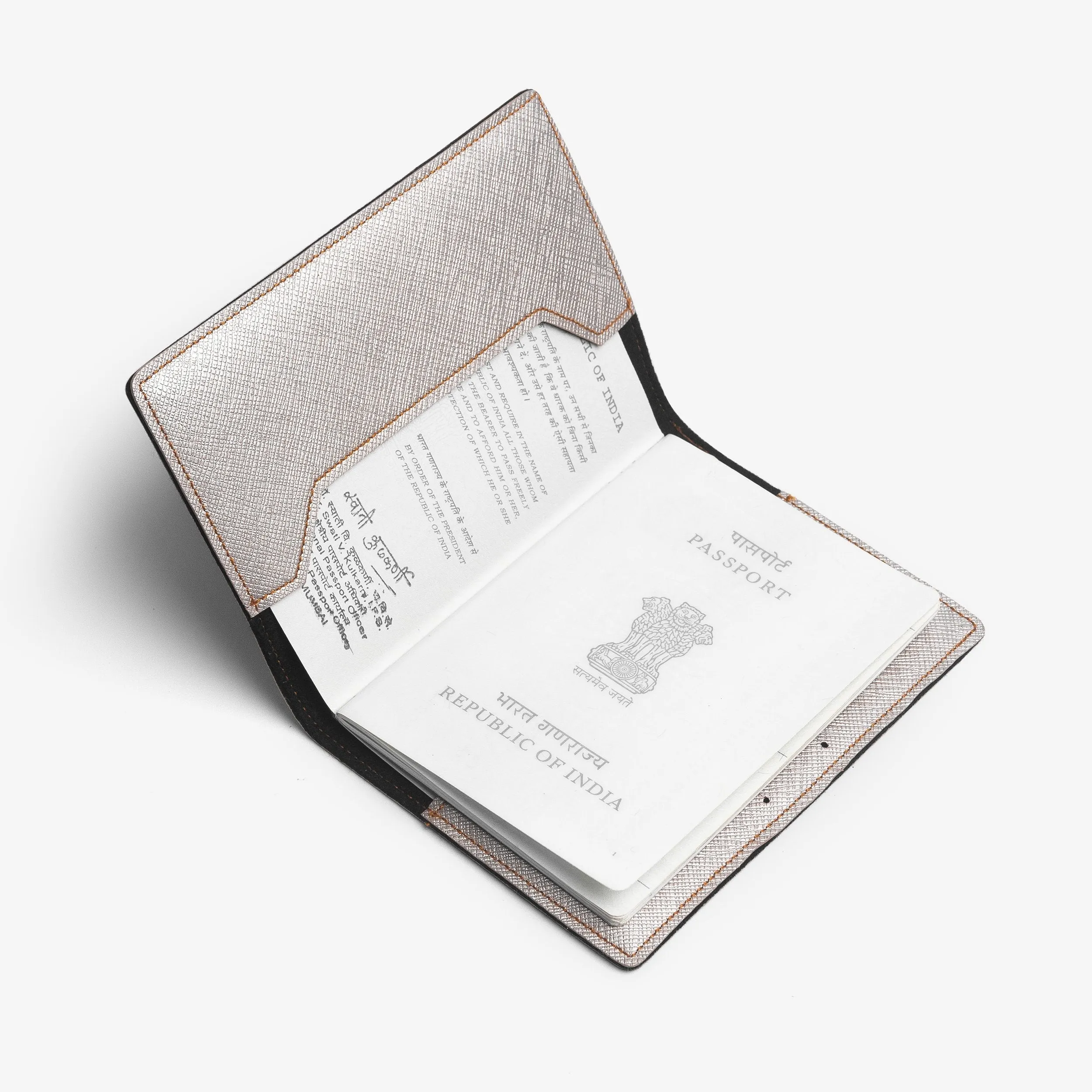 Personalized Passport Cover - Rose Gold