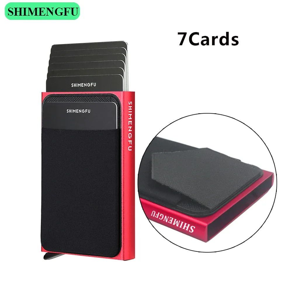 Pop Up Card Holder Male Wallet