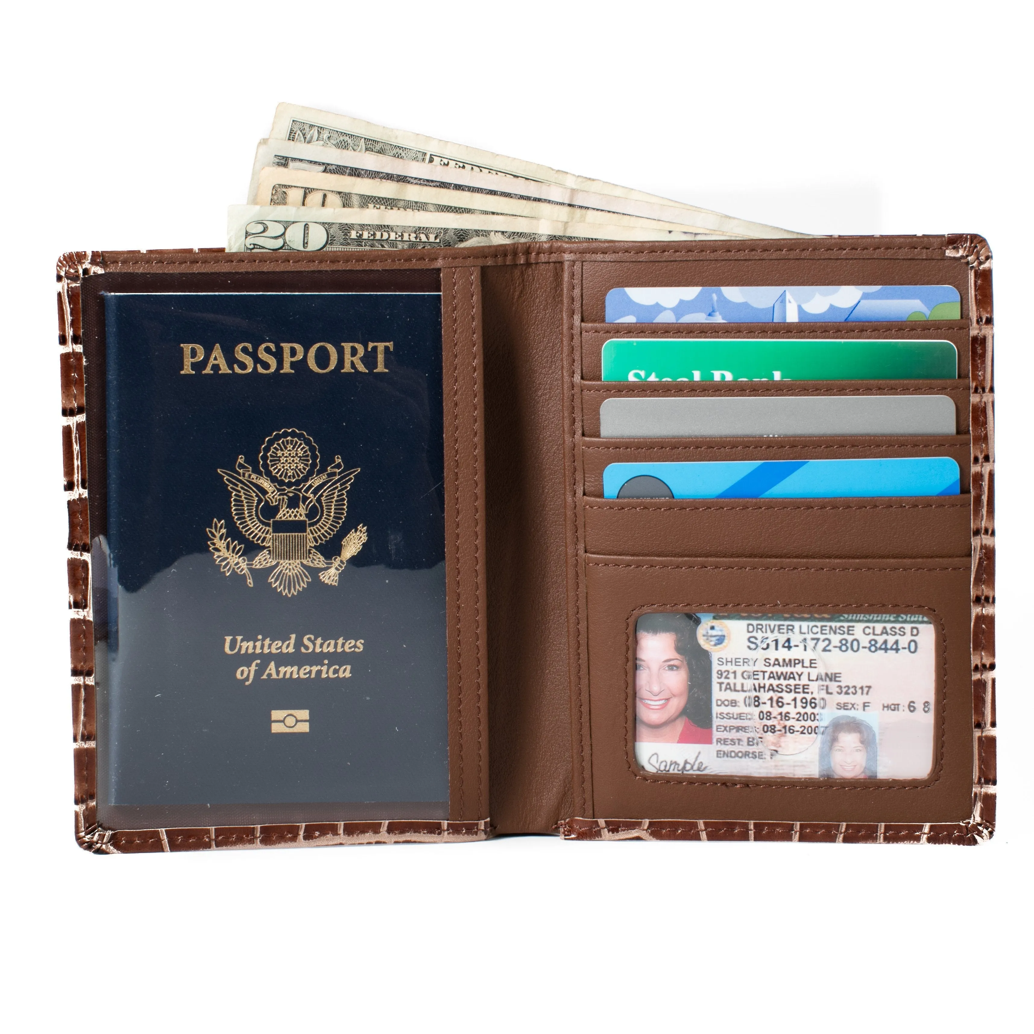 RFID Blocking Passport Wallet Designer
