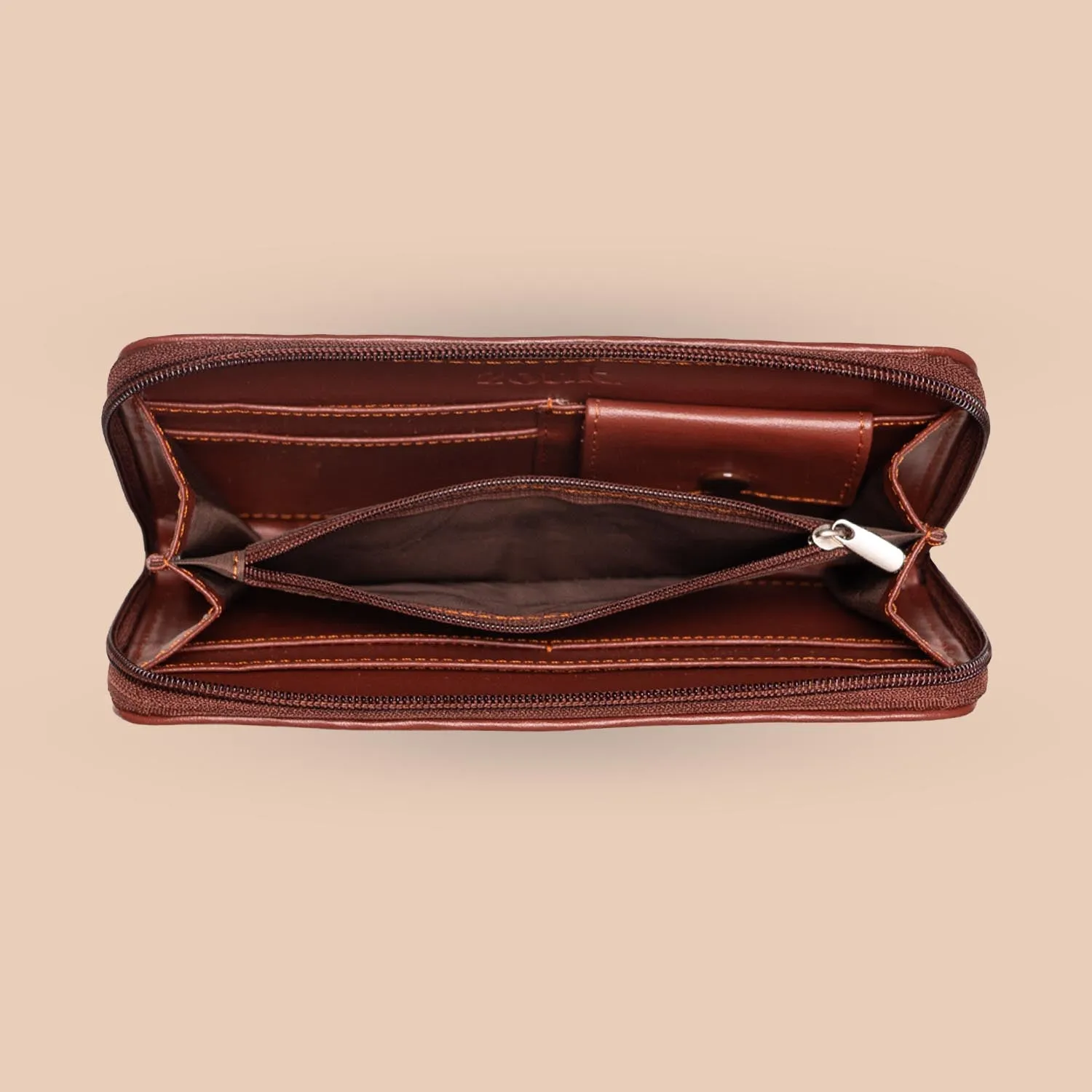 Sheesh Mahal Jaali Motif Chain Wallet